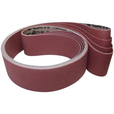 Aluminium oxide sending belt for metal sanding type 8725